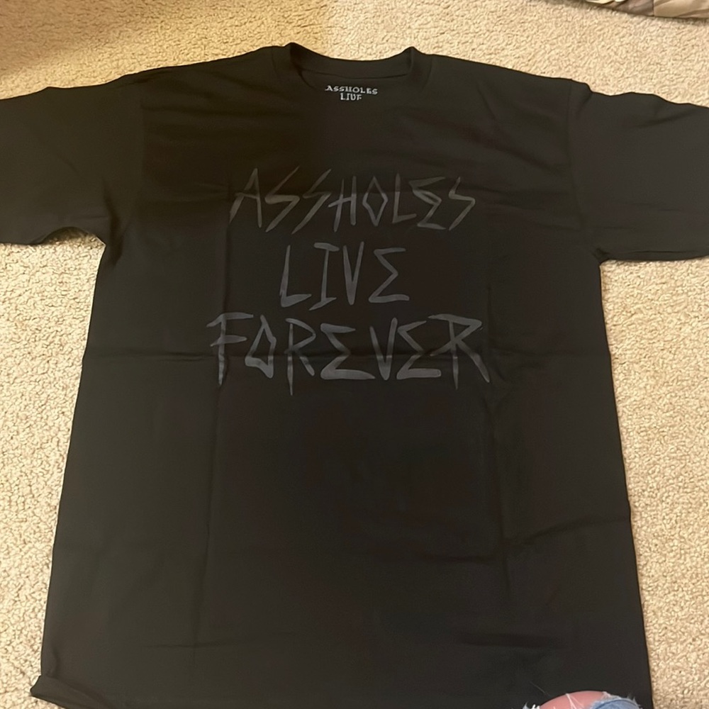 A**holes live forever t shirt NEW! ALF Lindafinegold